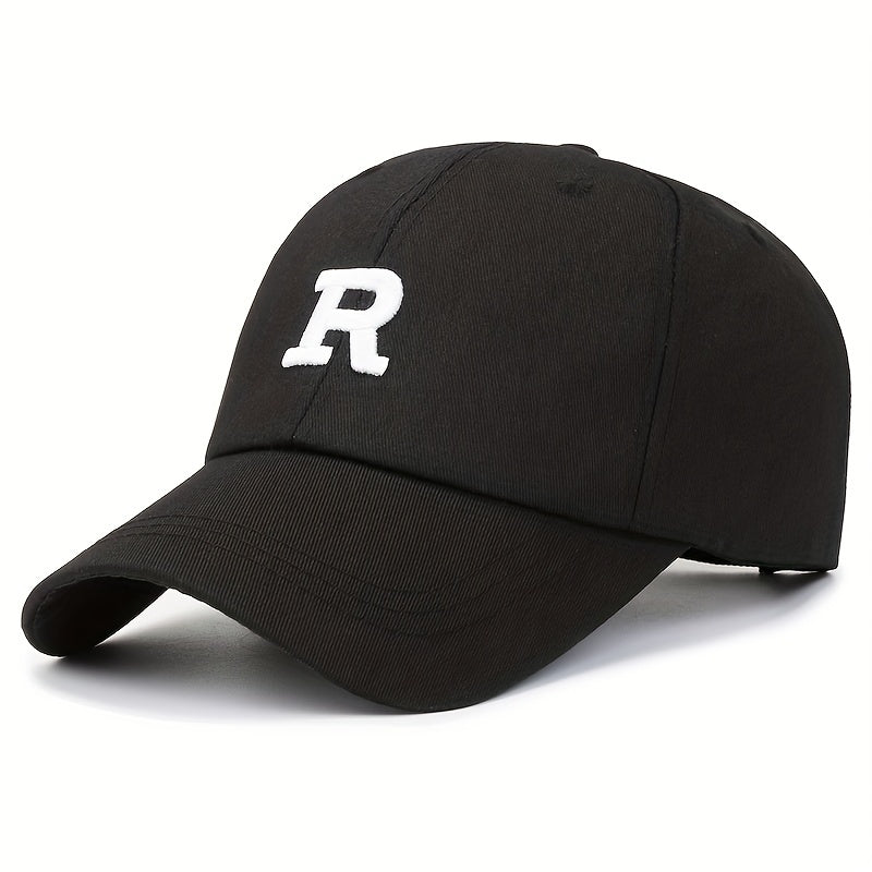 Men's Letter Embroidered Cotton Baseball Cap