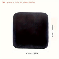 Winter Plush Car Seat Cushion Non-slip Short Hair Single Seat Model