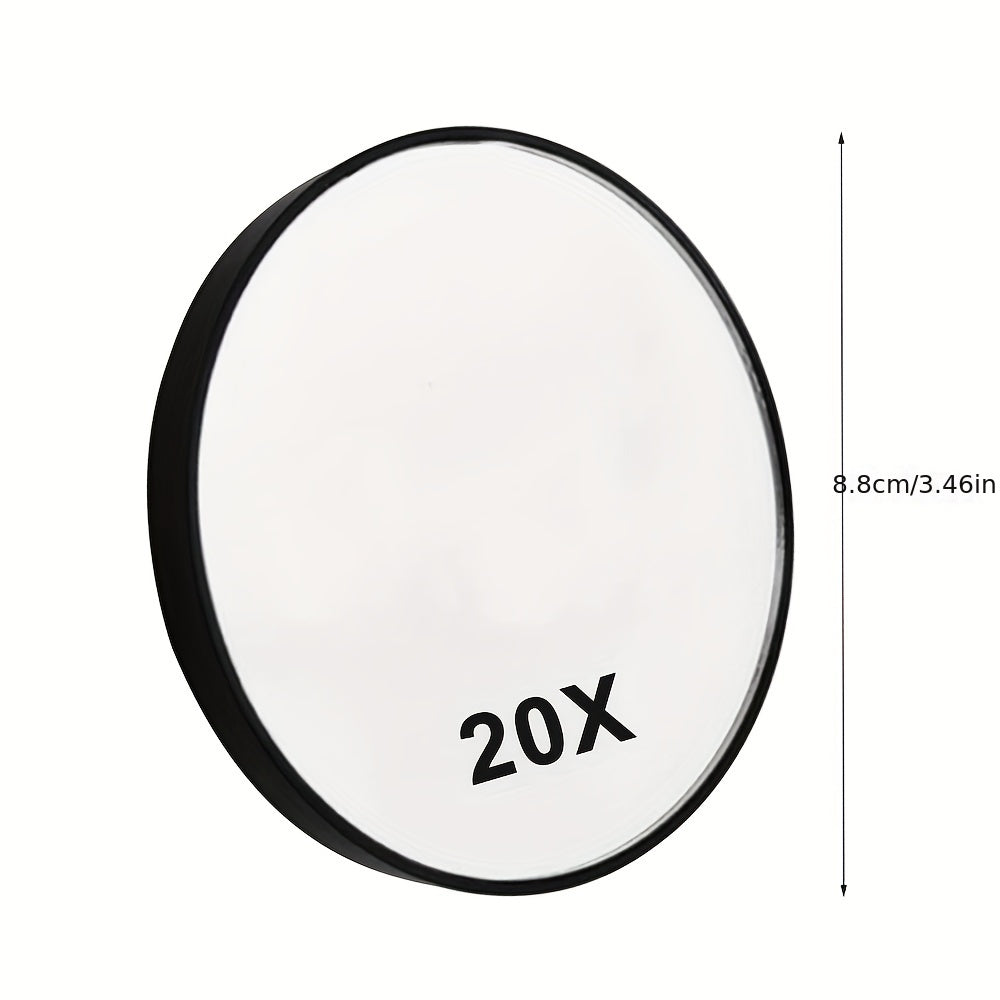 20x Magnifying Makeup Mirror with Suction Cups