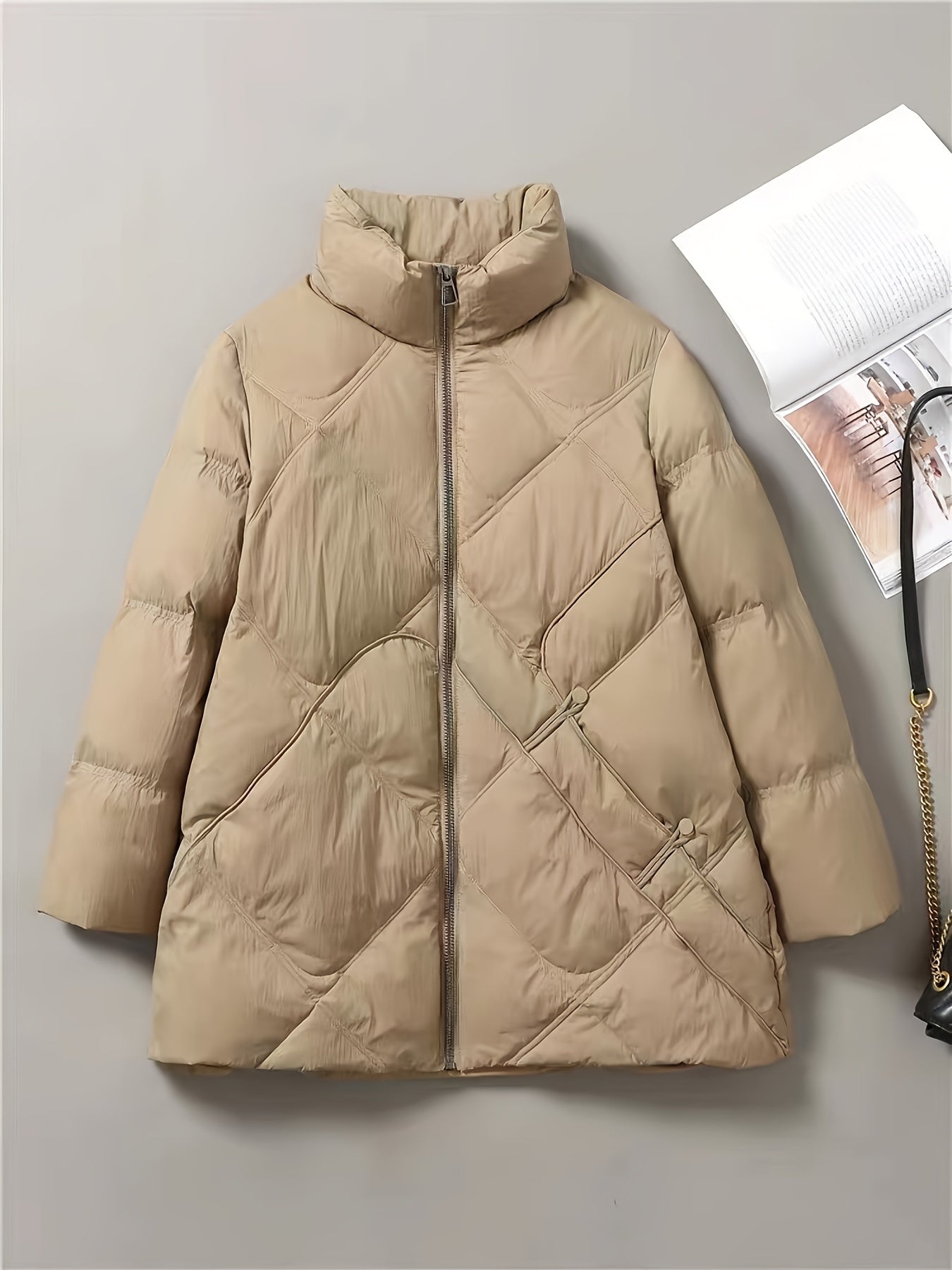 Casual Thickened Puffer Coat Plus Size Winter Jacket