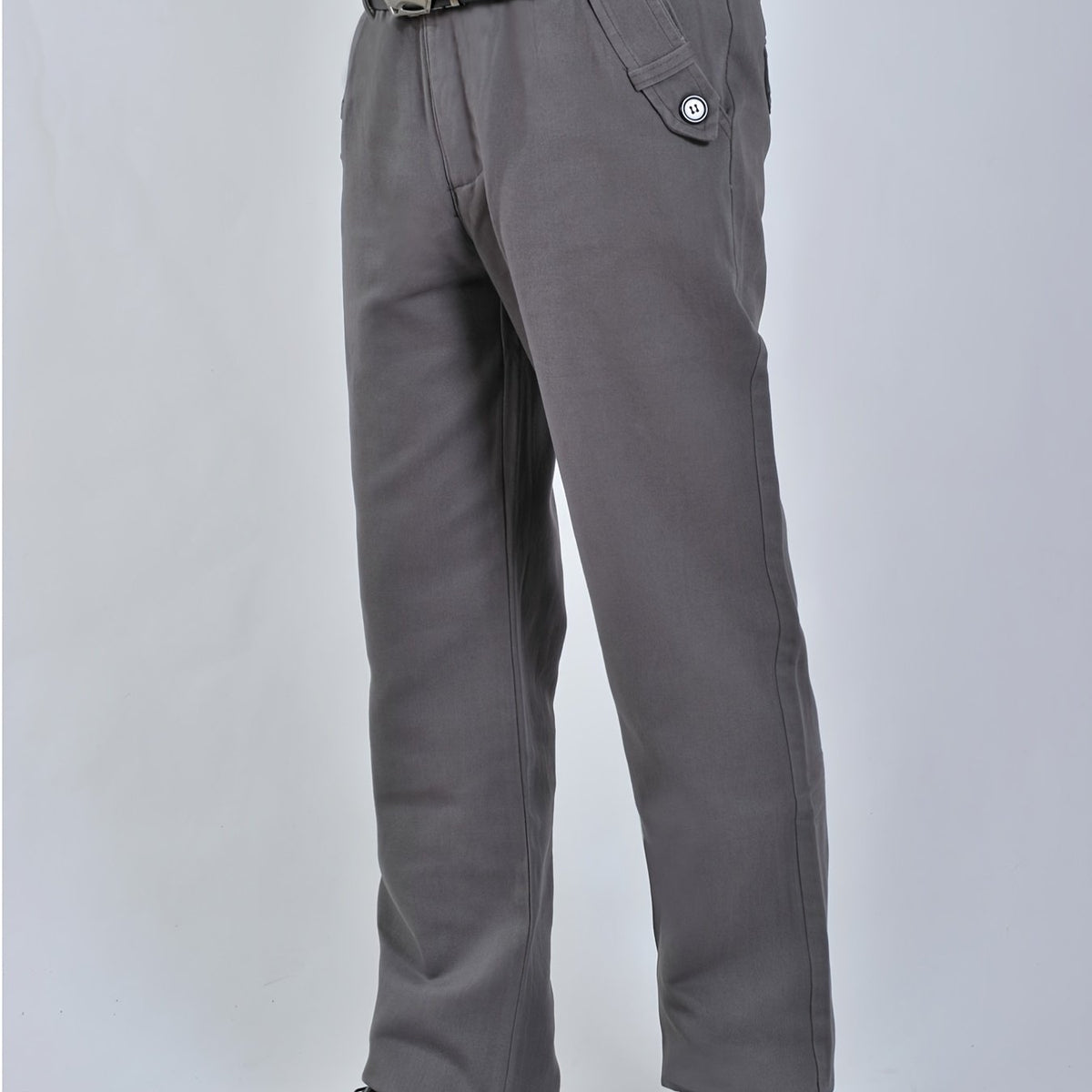 Men's Business Cotton Straight Pants