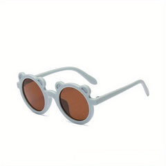 Bear Kids Sunglasses UV Protection Frog Frame Outdoor Supplies