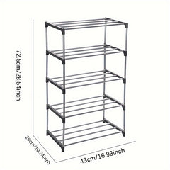 3 4 5 Floor Kitchen Shelf Vegetable And Fruit Shelf