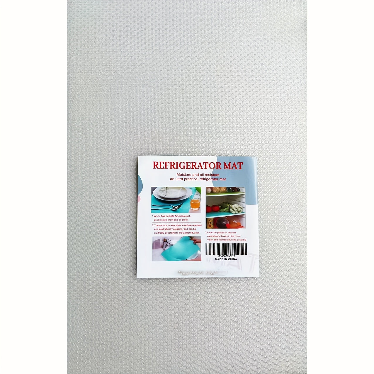 1 Pc Refrigerator Mats Shelf Mats Waterproof Fridge Pads Washable Fridge Mats
