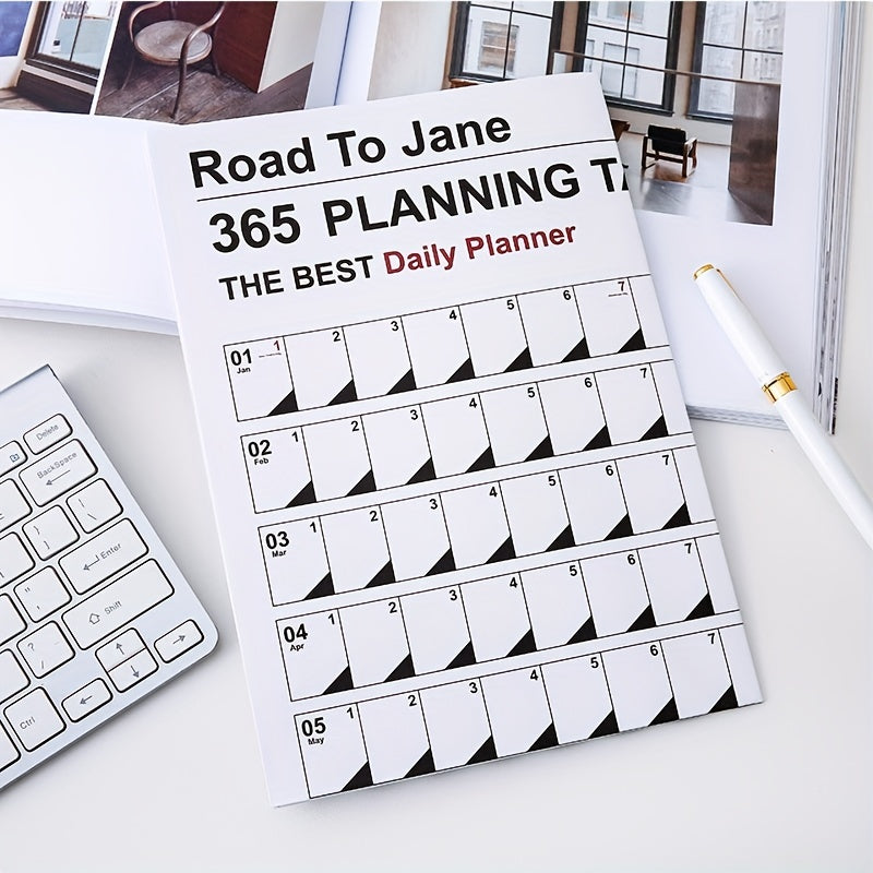 Annual English Desk Calendar Creative Planner