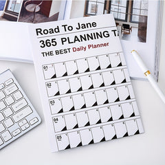 Annual English Desk Calendar Creative Planner