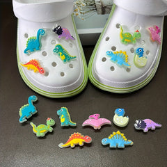 Dinosaur Shoe Charms PVC Anime Shoes Sandals Slippers Decoration