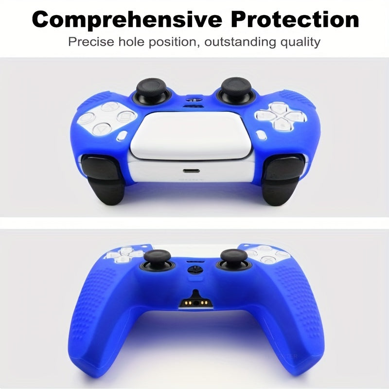 Anti Slip Silicone Case For PS5 Controller Protection Soft Rubber