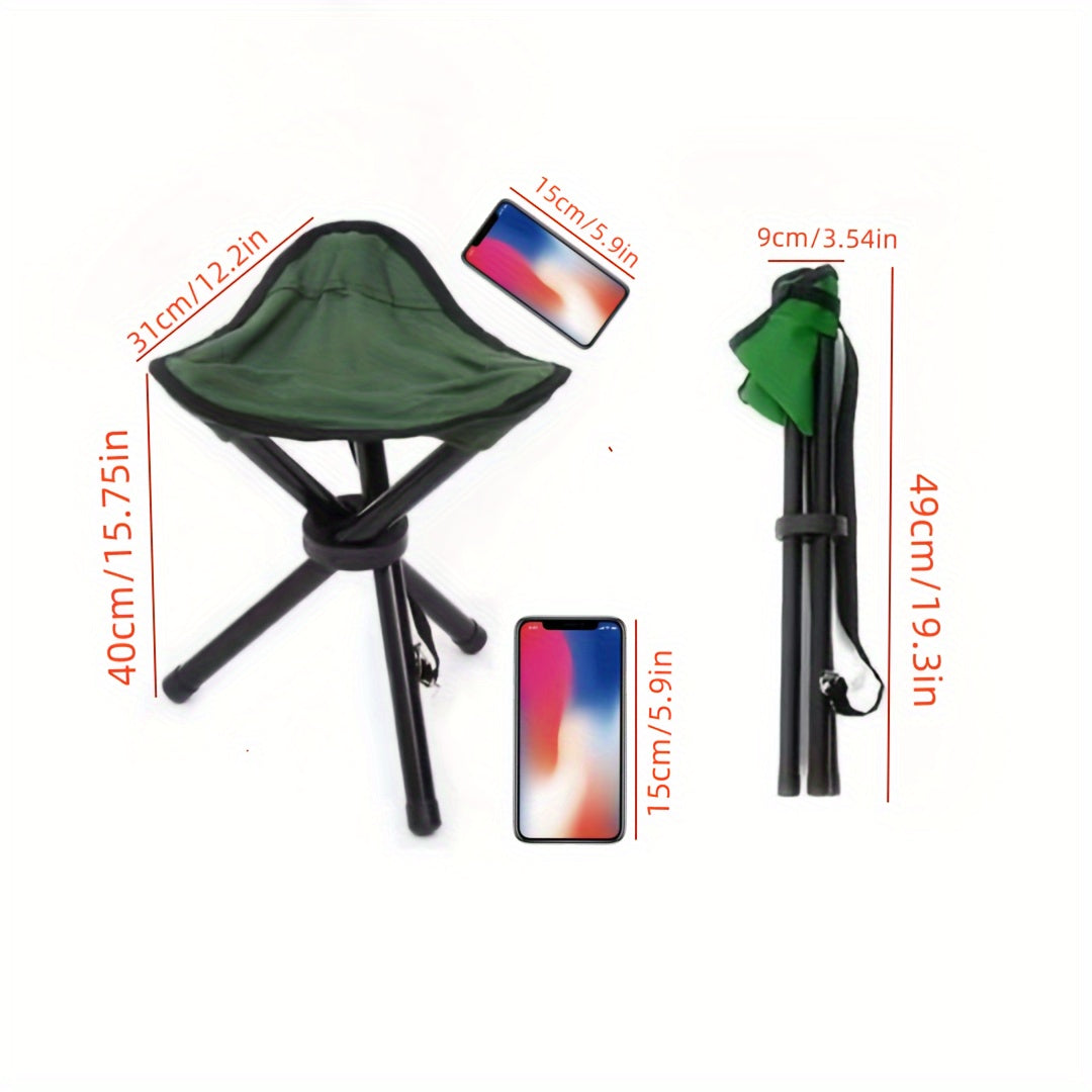 Portable Folding Stool for Outdoor Fishing Hiking