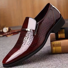 Men's Hollow Out Formal Dress Shoes Business Meetings Party Gift