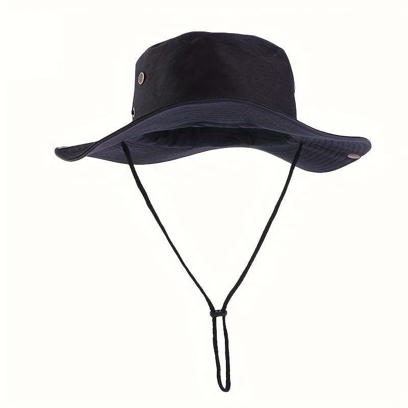 Foldable Sunshade Bucket Hat Double-sided Outdoor Fishing