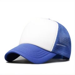 High Mesh Trucker Baseball Cap Snapback Hat
