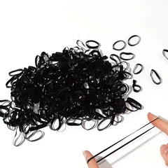 500/1000 Disposable Small Rubber Band Hair Tie Hair Elastic Ponytail Holders