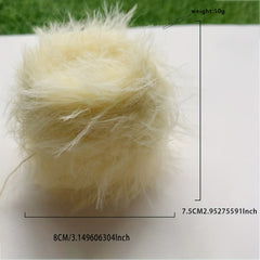 Soft Mink Velvet Wool Ball Long Hair Yarn