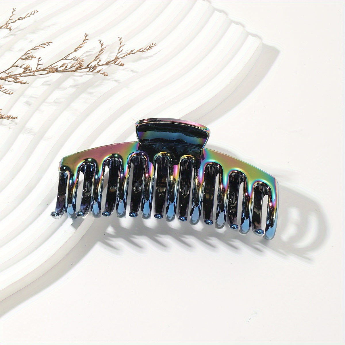 Holographic Large Hair Claw Clip Strong Grip Thick Hair Accessories