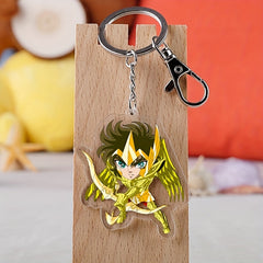 Anime Figure Keychain Toys Acrylic Two Sided Manga Key Chain