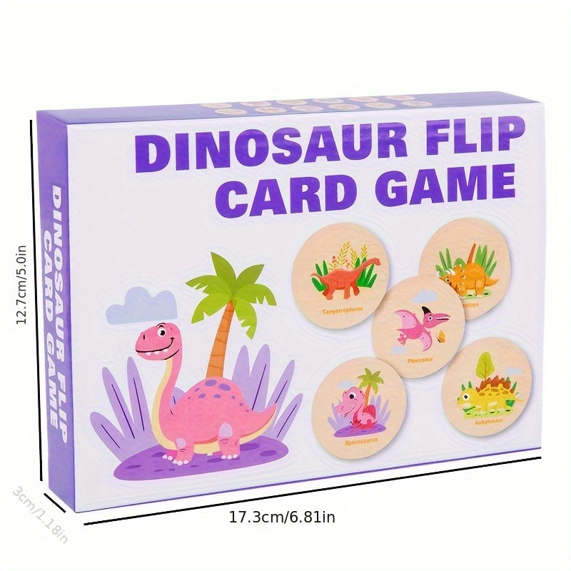 Dinosaur Wooden Puzzle Toy  Educational Fun