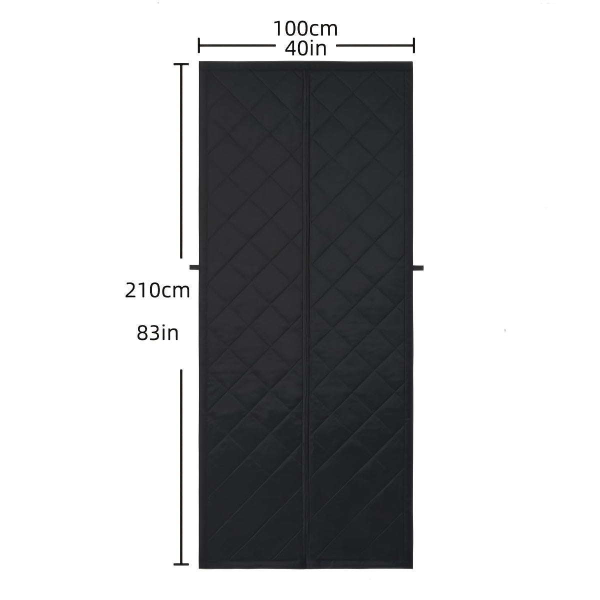 Magnetic Thermal Insulated Door Curtain Winter Door Curtains