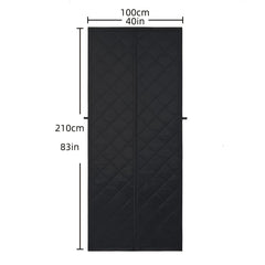 Magnetic Thermal Insulated Door Curtain Winter Door Curtains