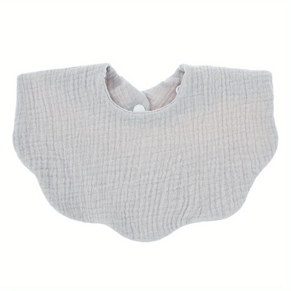 Soft Baby Feeding Bib and Washcloth Set