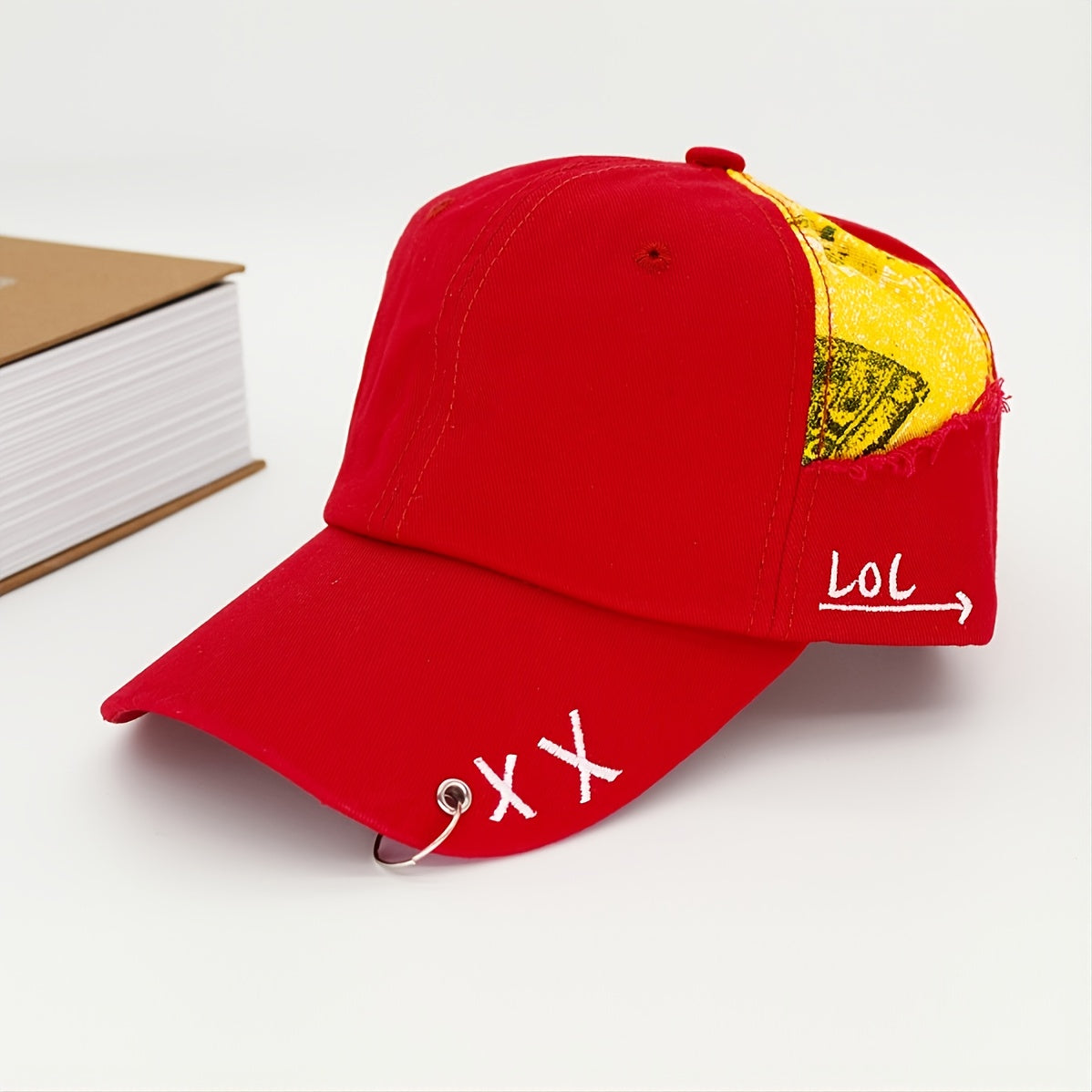 Mens Patchwork Baseball Cap for Outdoor