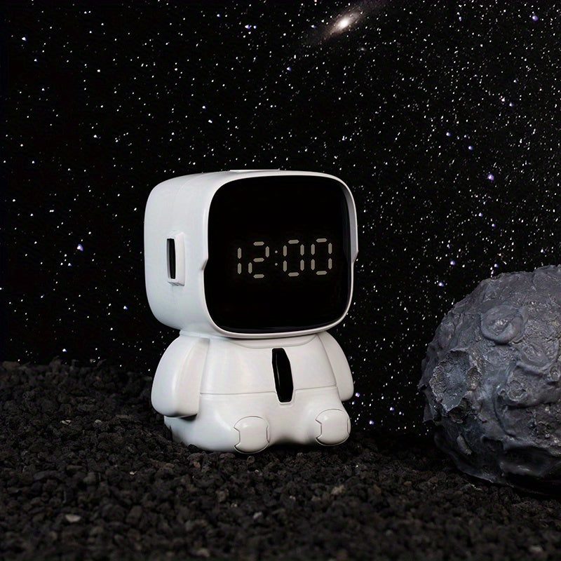 Big Head Smart Robot Alarm Clock For Kids