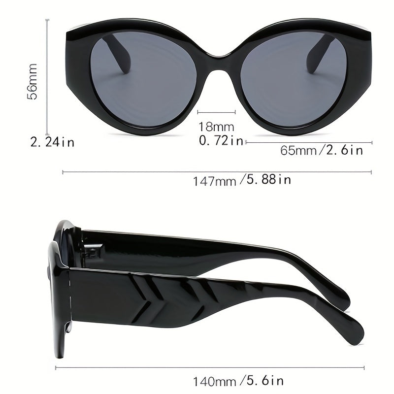 Y2K Cat Eye Sunglasses Macaroon Anti Glare UV400