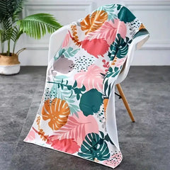 Microfiber Beach Towel Soft Skin-friendly Absorbent Beach Blanket