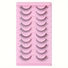 Fluffy Faux Mink Lashes Natural Look 10Pairs
