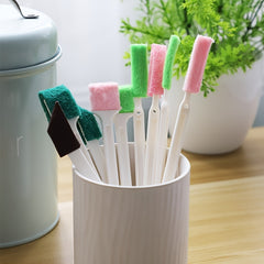 9pcs Cleaning Brush Set for Toilet, Kitchen, Window, Air Conditioner
