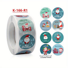 160pcs Christmas Cartoon Stickers Funny Holiday Party Decorations