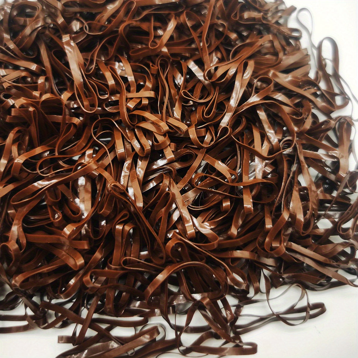 500pcs Brown Hair Bands for Baby Toddler Girls & Kids