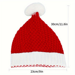 Christmas Knitted Hat Santa Claus Gift Woolen Hat