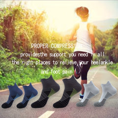 Ankle Compression Socks Men Women Support Running 6 Pairs
