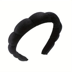 Soft Sponge Hair Band Solid Hair Accessories For Women