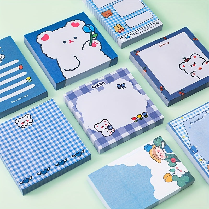 4pcs Cartoon Girl Sticky Notes 320 Sheets