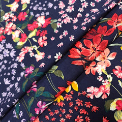 Artificial Cotton Fabric Diy Clothes Pants Dress Fabric 1yard