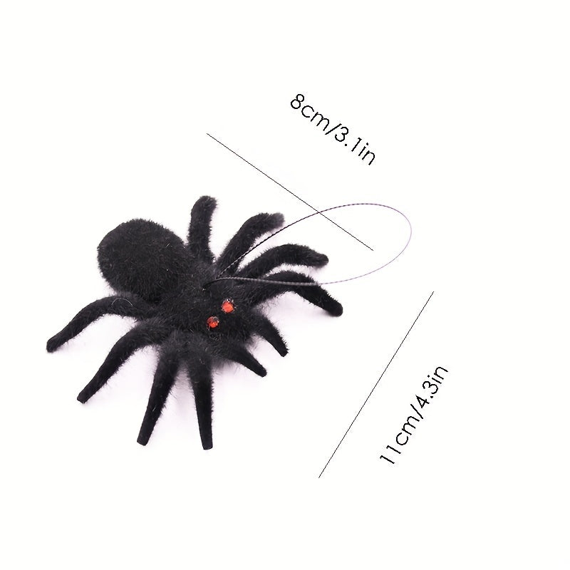 Plush Simulation Spider Halloween Toy Props
