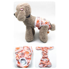 Washable Reusable Dog Diapers for Menstrual Needs