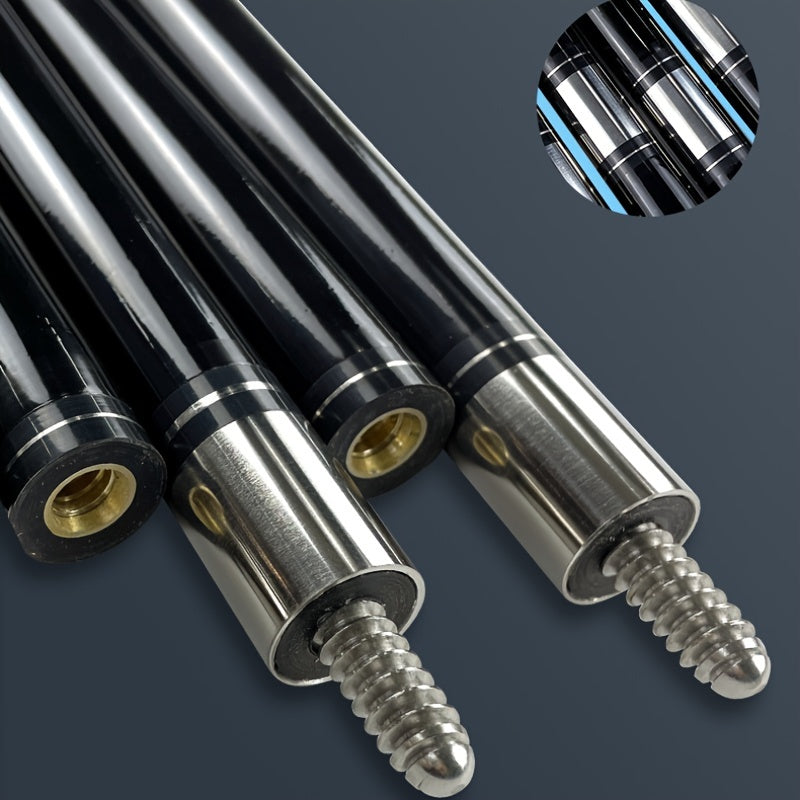 Carbon Fiber/Glass Fiber Composite American Pool Cue 1-2 Sectional