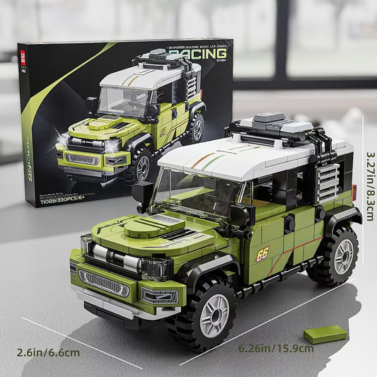 330pcs Off-road Vehicle Building Model Kit for Children
