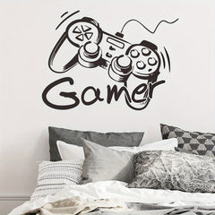 Gamepad Wall Sticker Easy Room Decor for Bedroom and Living Room