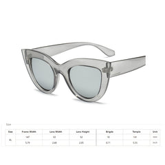 Vintage Cat Eye Women Sunglasses Glasses Gift For Her