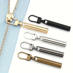 5pcs Metal Zipper Replacement Pull Lock Head DIY Craft Sewing Accessor