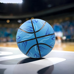 Size 7 Rubber Basketball for Competition Training Sports