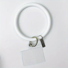 Fashionable Anti Lost Silicone Bracelet Keychain for Phones