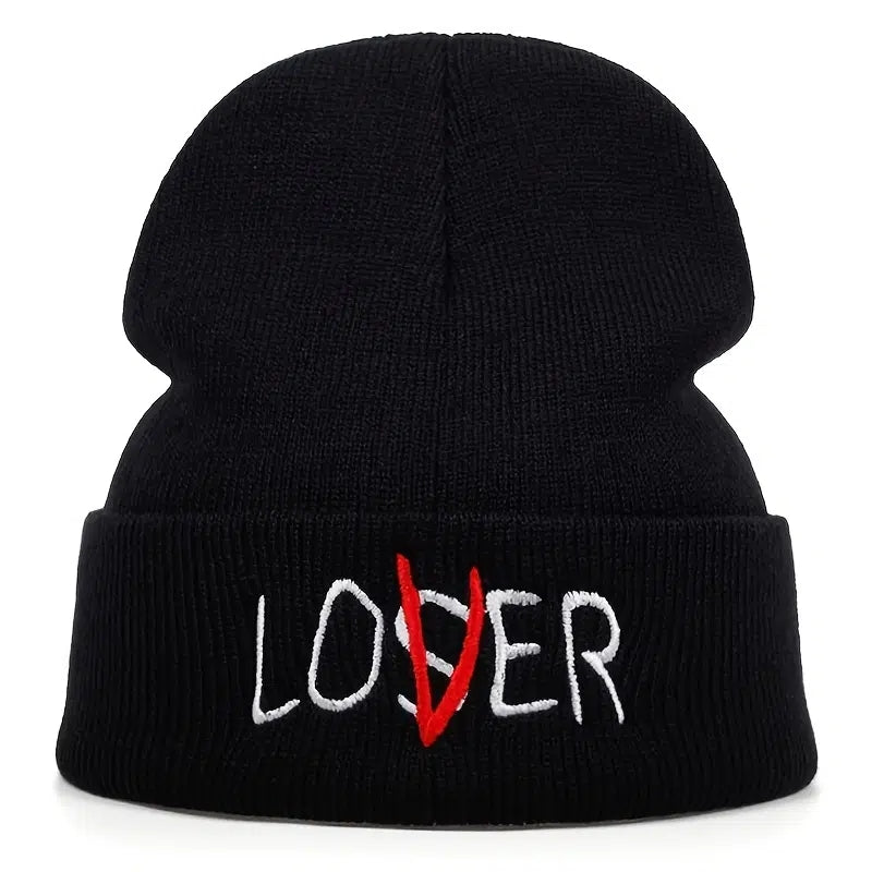 Sports Embroidered Knit Hat