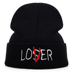 Sports Embroidered Knit Hat