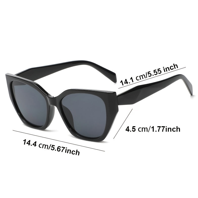 Cat Eye Sunglasses UV400 Men Clear Lens Sun Glasses For Women