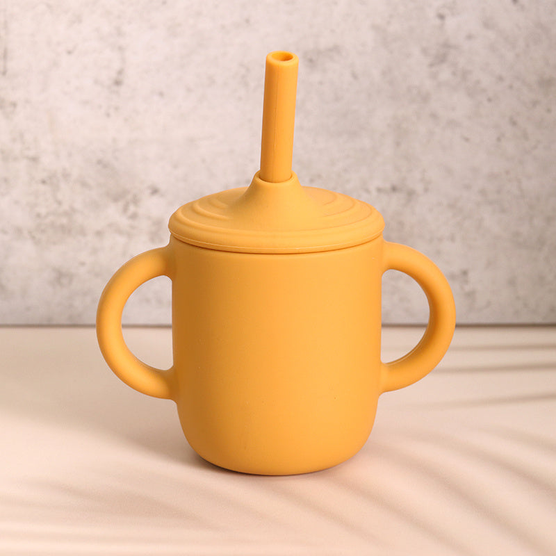 Baby Silicone Water Cup for Learning Drinking